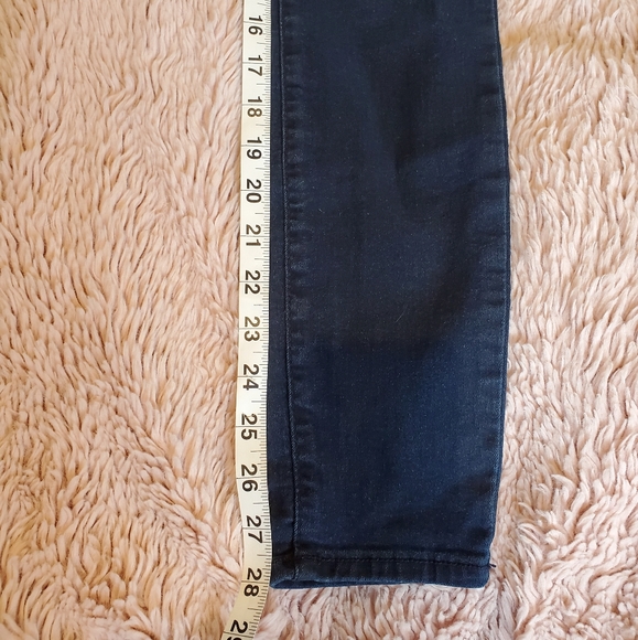 Dark wash stretchy skinny jeans - Picture 10 of 13